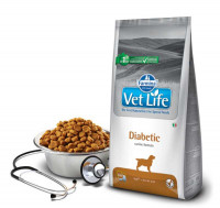 Farmina Vet Life Dog диета для собак, Diabetic