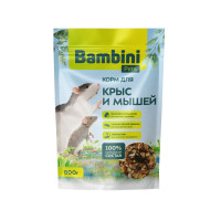 Корм Bambini Pets для крыс и мышей