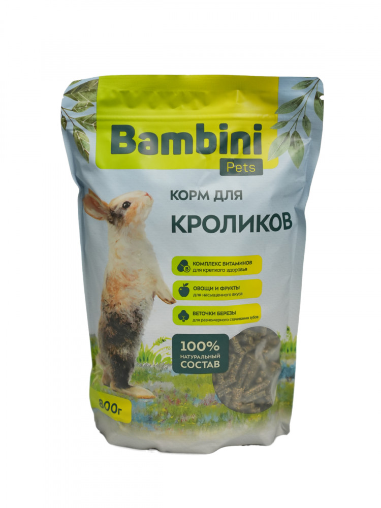 Корм Bambini Pets для кроликов