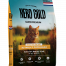 Сухой корм NERO GOLD для кошек и котят всех возрастов с мясом курицы и овощами, HEALTHY HEART