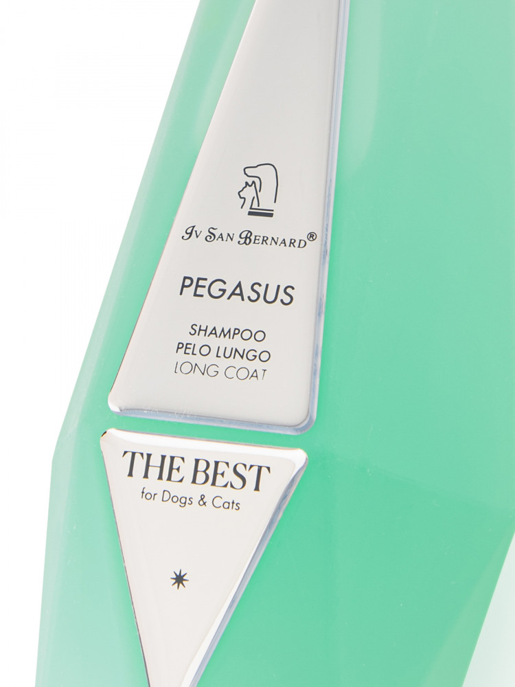 Iv San Bernard The Best line Pegasus Шампунь для собак и кошек, для длинной шерсти с экстрактом мальвы