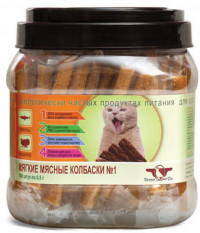 GR.QZIN лакомство для кошек &quot;Подвижность&quot; №1 (лосось+индейка) 100шт
