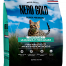 Сухой корм NERO GOLD для стерилизованных кошек и котят с мясом индейки и овощами, Sterilised, Turkey, LOW FAT