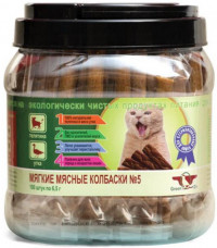 GR.QZIN лакомство для кошек &quot;Подвижность&quot; №5 (телятина+утка) 100шт