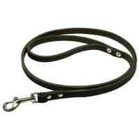 Зооэкспресс поводок 2 слоя черный