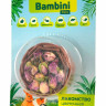 Лакомство Bambini Pets Корзина с высушенными цветками розы для грызунов и кроликов
