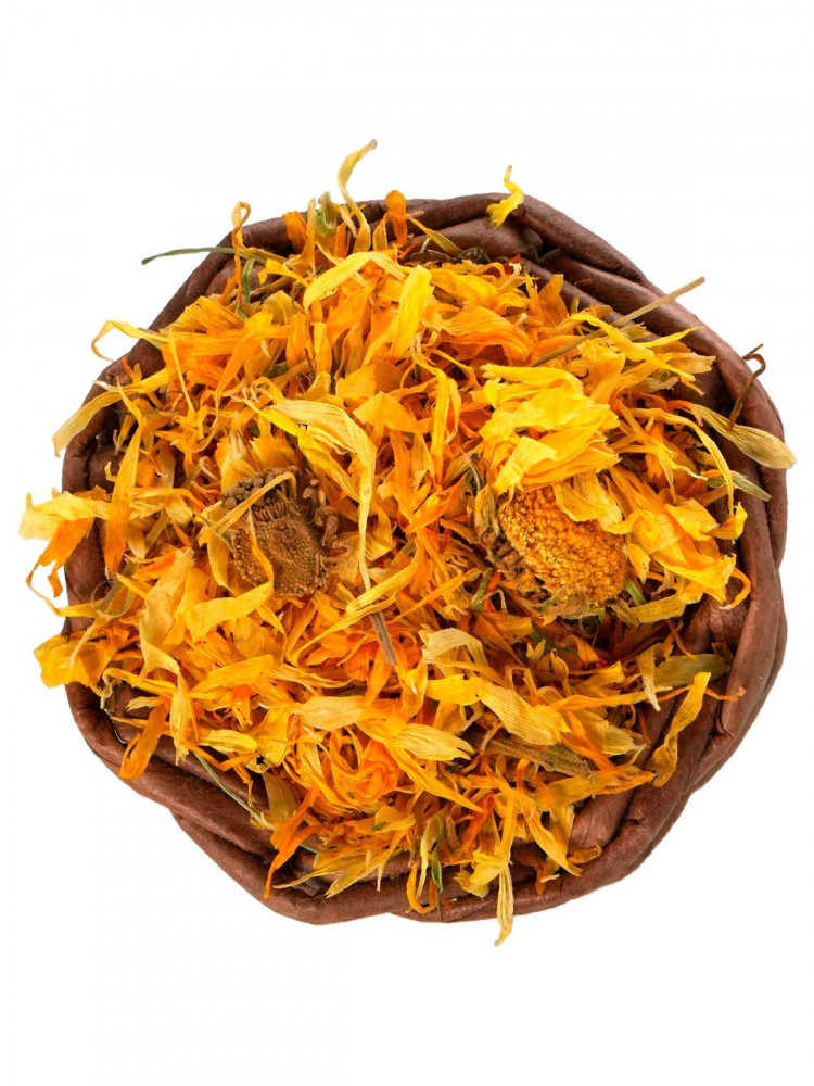 Лакомство Bambini Pets Корзина с высушенными цветками календулы для грызунов и кроликов