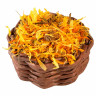 Лакомство Bambini Pets Корзина с высушенными цветками календулы для грызунов и кроликов