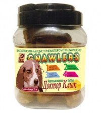 GR.QZIN ДОКТОР КЛЫК жевательная косточка 5&quot; вкус сыра 760 гр (8 шт)