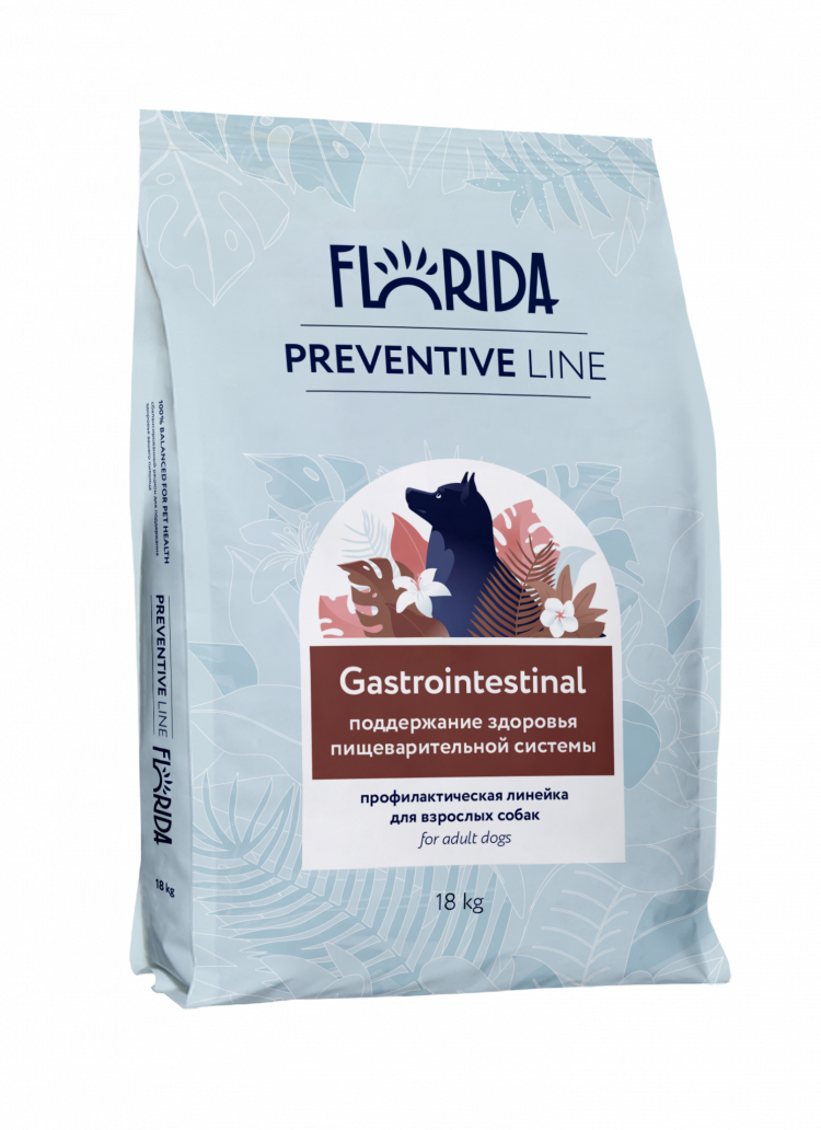 Florida Preventive Line Gastrointestinal сухой корм для собак 