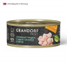 Консервы для кошек GRANDORF FRESH Куриная грудка с филе лосося в желе 70г x 6шт