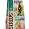 SIRIUS сухой корм для взрослых собак крупных пород ИНДЕЙКА С ОВОЩАМИ
