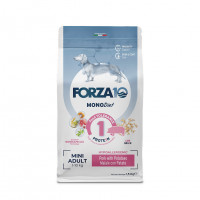 Forza10 MonoDiet Adult Mini Maiale con Patate сухой корм для взрослых собак мелких пород со свининой и картофелем