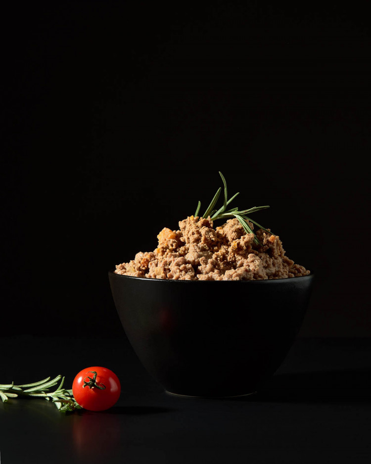 Влажный корм Мнямс Деликатес Паштет из кролика с овощами для собак всех пород 