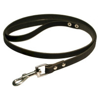 Зооэкспресс поводок 1 слой черный