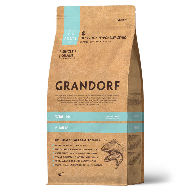 GRANDORF DOG White Fish MINI (белая рыба для собак мини пород)