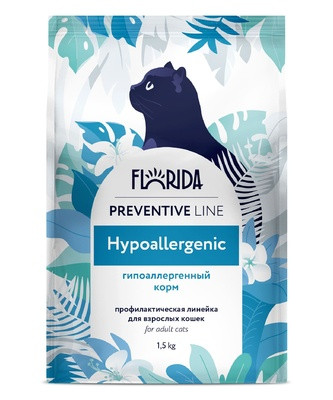 Florida Preventive Line Hypoallergenic сухой корм для кошек 