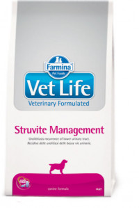 Farmina Vet Life Dog Struvite Management  Для собак. Рецидивы мочекаменной болезни струвитного типа