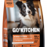 Сухой корм GO'KITCHEN, беззерновой, для щенков и собак всех возрастов, лосось и морская рыба с овощами