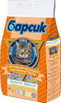 Барсик. Эффект: впитывающий наполнитель, Оранжевый.