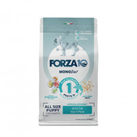 Forza10 MonoDiet Puppy All Size Pesce сухой корм для щенков и собак всех пород в период беременности и лактации при аллергии с рыбой