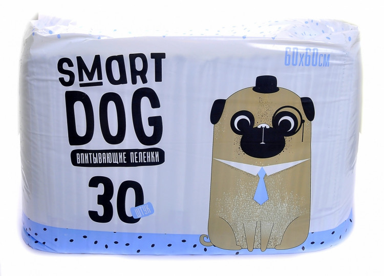 Smart Dog Впитывающие пеленки для собак 60*60