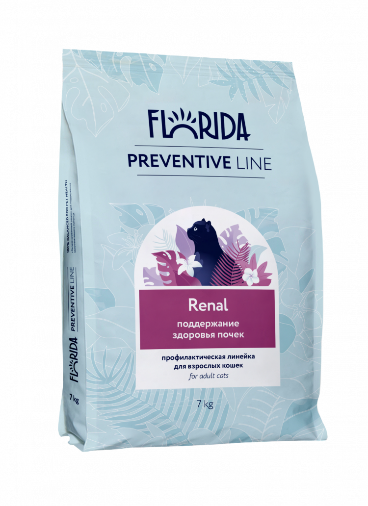 Florida Preventive Line Renal сухой корм для кошек 
