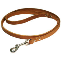 Зооэкспресс поводок 1 слой рыжий