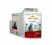 Влажный корм Almo Nature паучи для стерилизованных кошек с курицей и уткой в соусе (12 шт по 85 г)