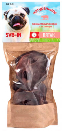 SVB-IN Носы свиные запеченные для собак &quot;Пятак&quot;, 90 гр