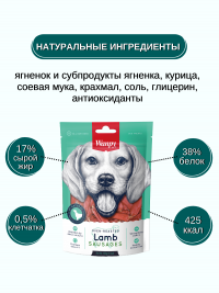 Wanpy Dog сосиски из мяса ягненка