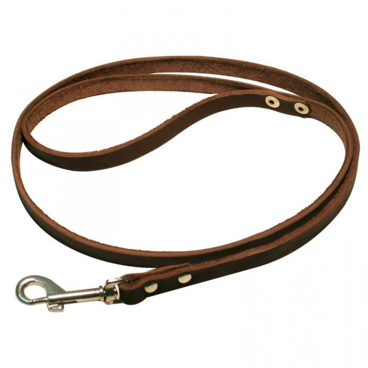 Зооэкспресс поводок 1 слой коричневый