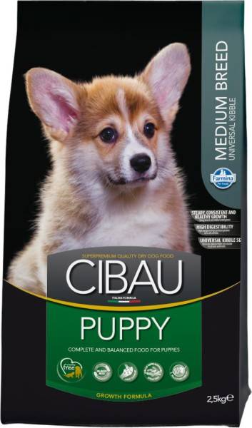 Cibau puppy fish & rice top