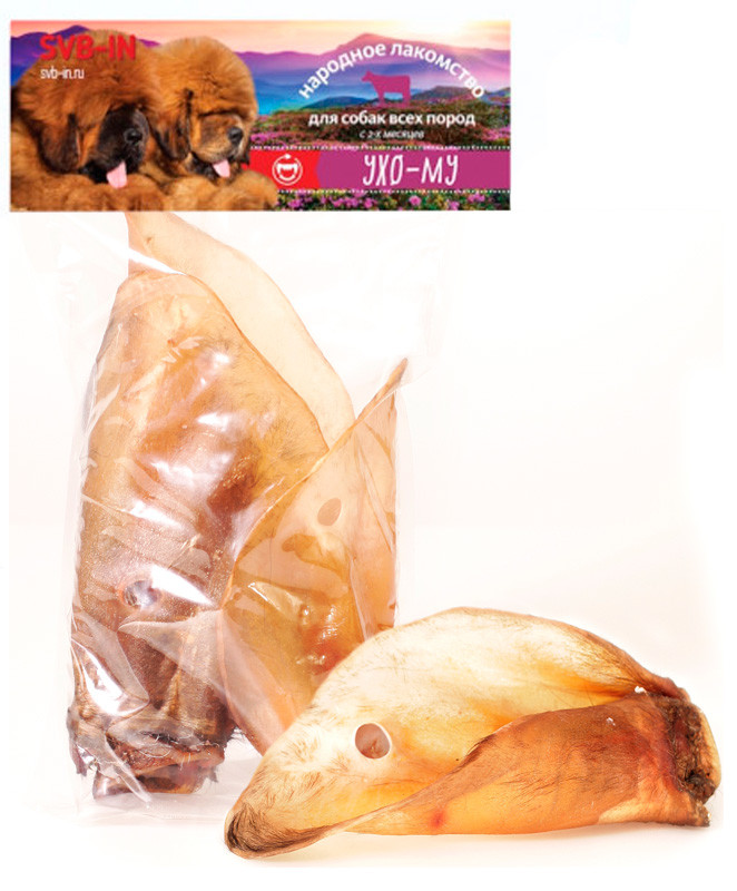 SVB-IN Ухо говяжье для собак