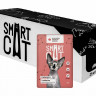 Smart Cat - Паучи для взрослых кошек и котят, Телятина в соусе 25 шт по 85 г