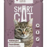 Smart Cat - Паучи для взрослых кошек и котят, Кролик с Морковью в соусе 25 шт по 85 г
