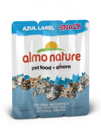 Almo Nature Azul Label Snack Cat Tuna - колбаски для кошек &quot;Тунец&quot;, 3шт.