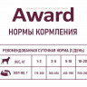 Влажный корм Award для взрослых собак паштет из индейки с черникой 400гр