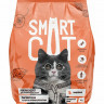 Smart Cat сухой корм для взрослых кошек с чувствительным пищеварением с индейкой