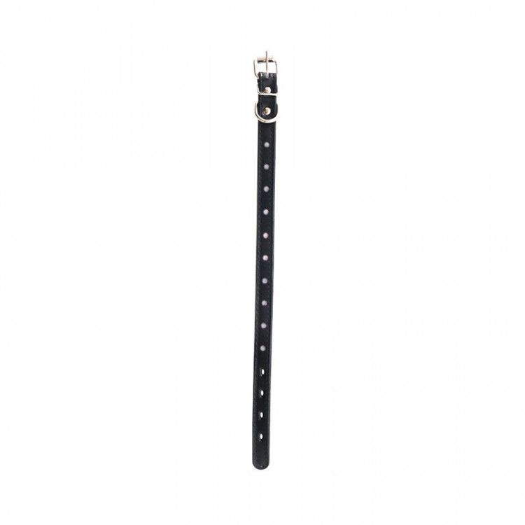 Зооэкспресс ошейник 2 слоя сигнальный черный