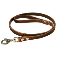 Зооэкспресс поводок 2 слоя коричневый