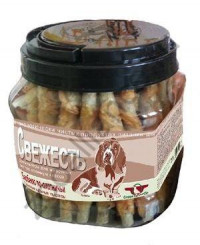 GR.QZIN Свежесть (сушеные куриные твистеры)