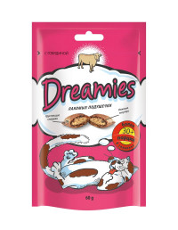 Dreamies Лакомые подушечки &quot;Дримис&quot; с говядиной для кошек