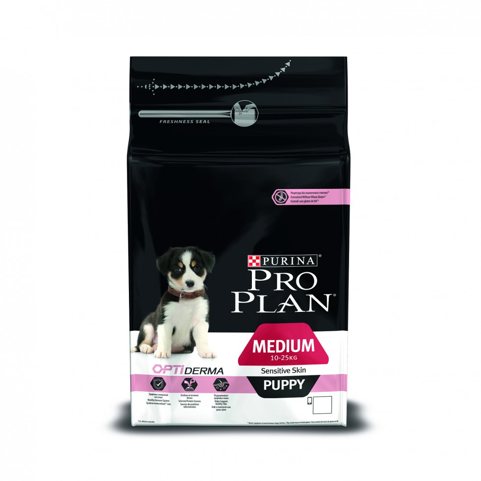 Pro plan optiderma medium puppy online