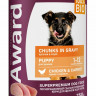 Влажный корм Award для щенков кусочки с курицей и морковью 750г