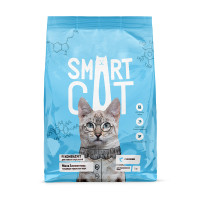 Smart Cat сухой корм для стерилизованных кошек с чувствительным пищеварением с лососем