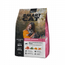 Сухой корм Smart Cat для стерилизованных кошек с чувствительным пищеварением, с лососем и овощами