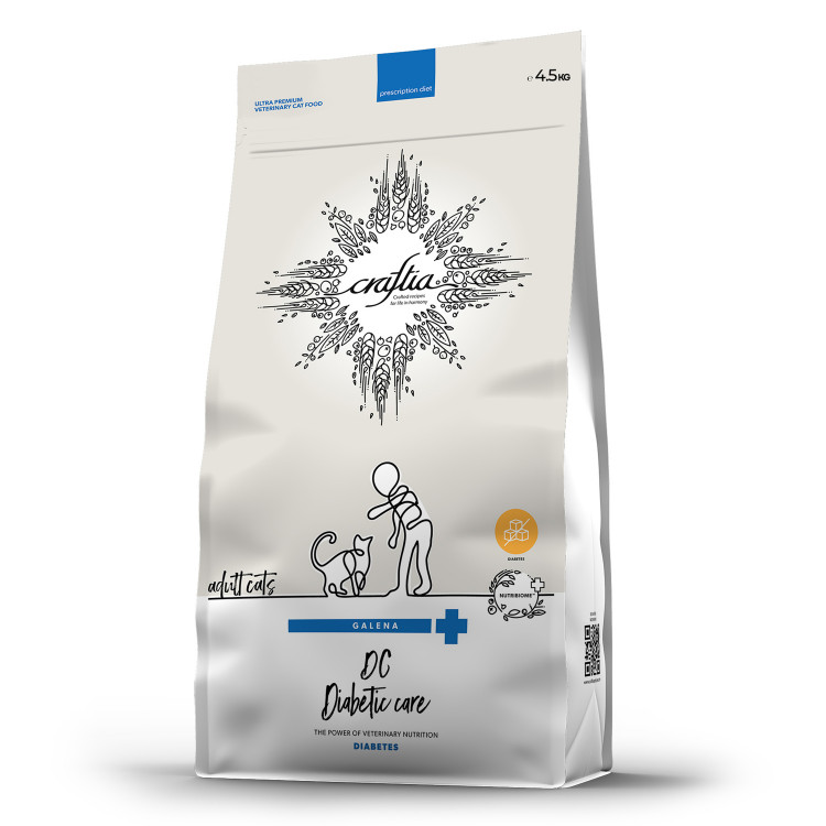 Сухой корм CRAFTIA GALENA CAT DIABETIC CARE для кошек при сахарном диабете