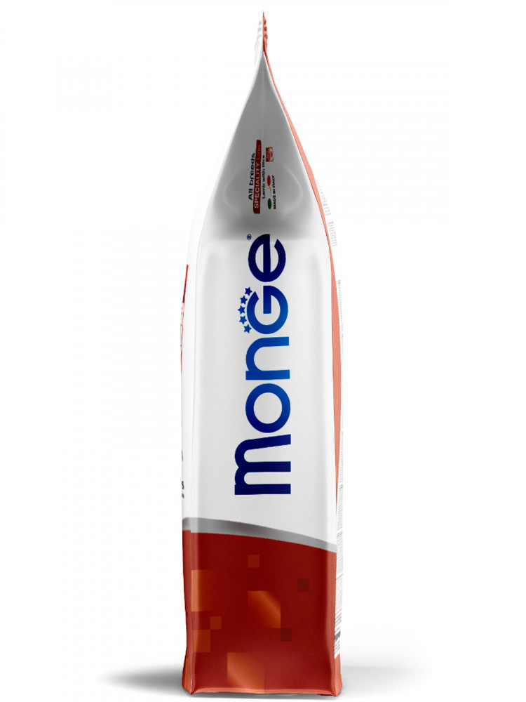 Сухой корм Monge Dog Speciality Line Monoprotein для взрослых собак всех пород, из ягненка с рисом и картофелем