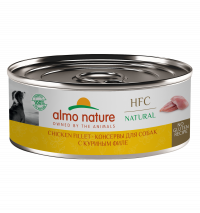 Консервы Almo Nature для собак и щенков с куриным филе (HFC, Natural, Chicken Fillet)